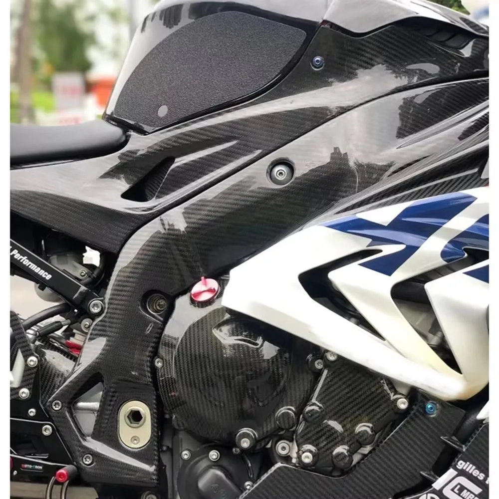 For BMW S1000RR 2015-2018 Motorcycle Accessories Side Panel ABS Frame Cover in Carbon Fiber Protectors S1000RR Guards Fairing