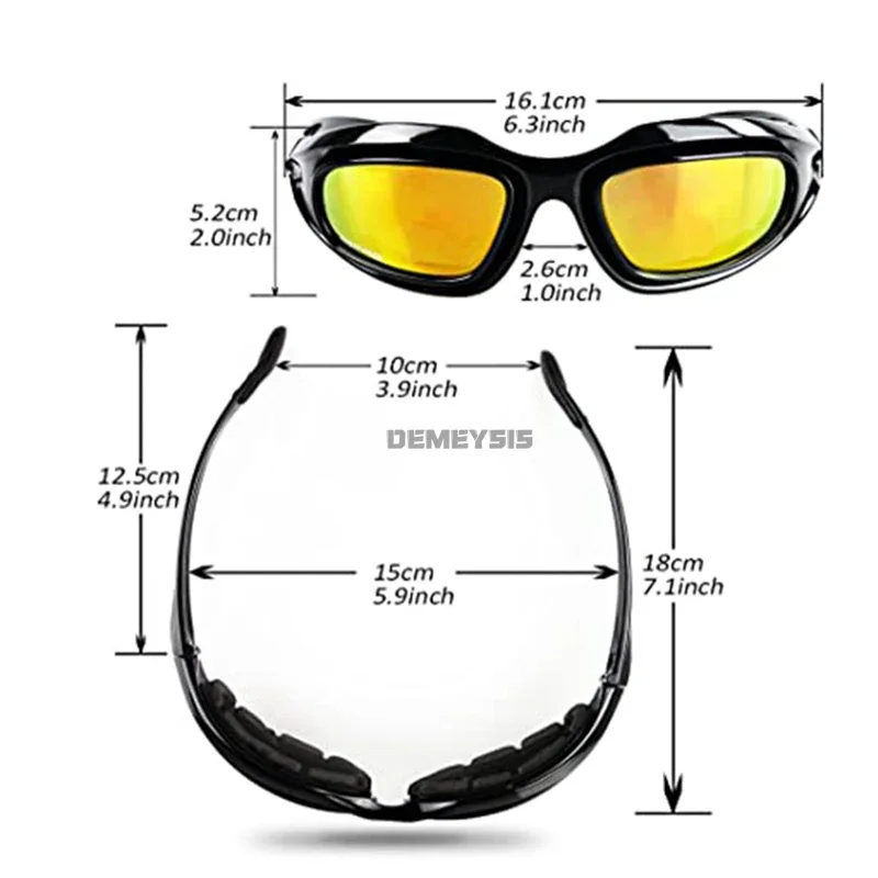 Daisy gafas de sol tácticas polarizadas UV400 para hombre Airsoft y caza - imagen 2