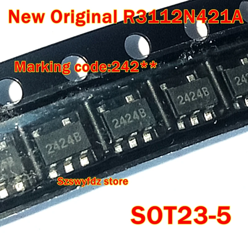 

1Pcs to 100Pcs New Original R3112N421A-Tr R3112N421A Sot23-5 Marking Code:242** Low Voltage Detector with Output Delay