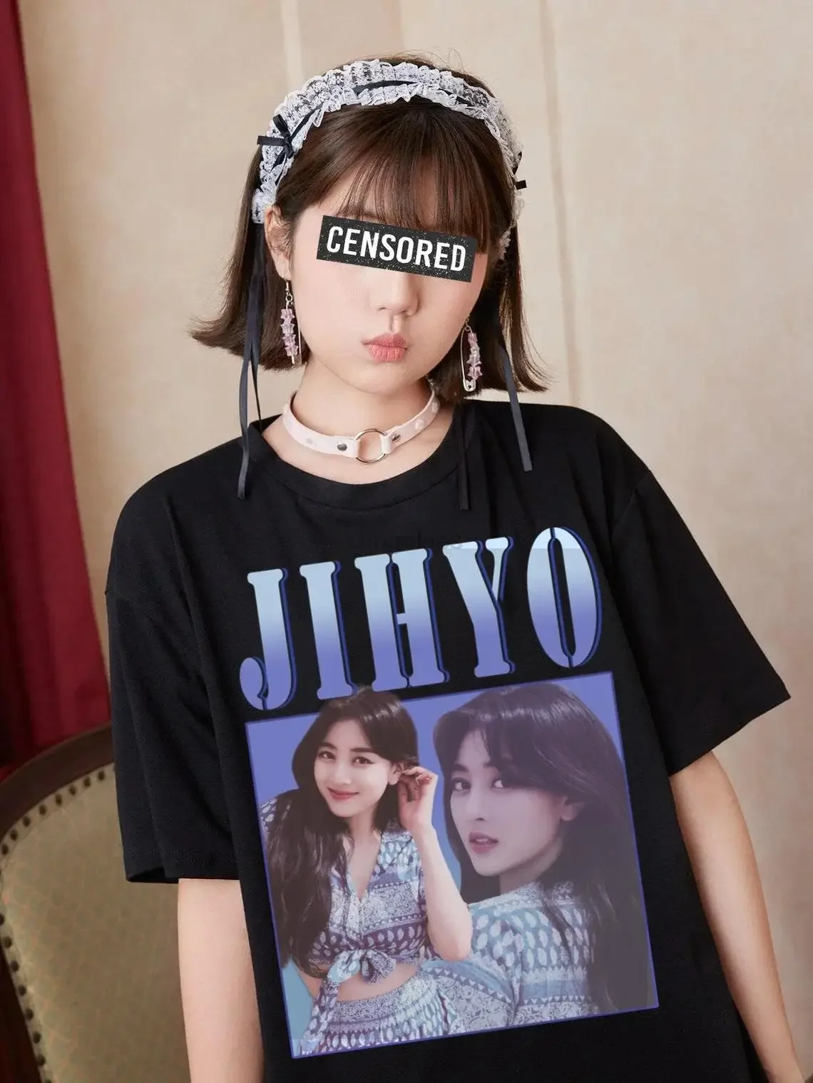 

Jihyo Unisex Shirt kpop twiicce nayeon jihyo jeongyeon tzuyu momo chaeyoung dahyun sana mina once girl group jyp korean cute