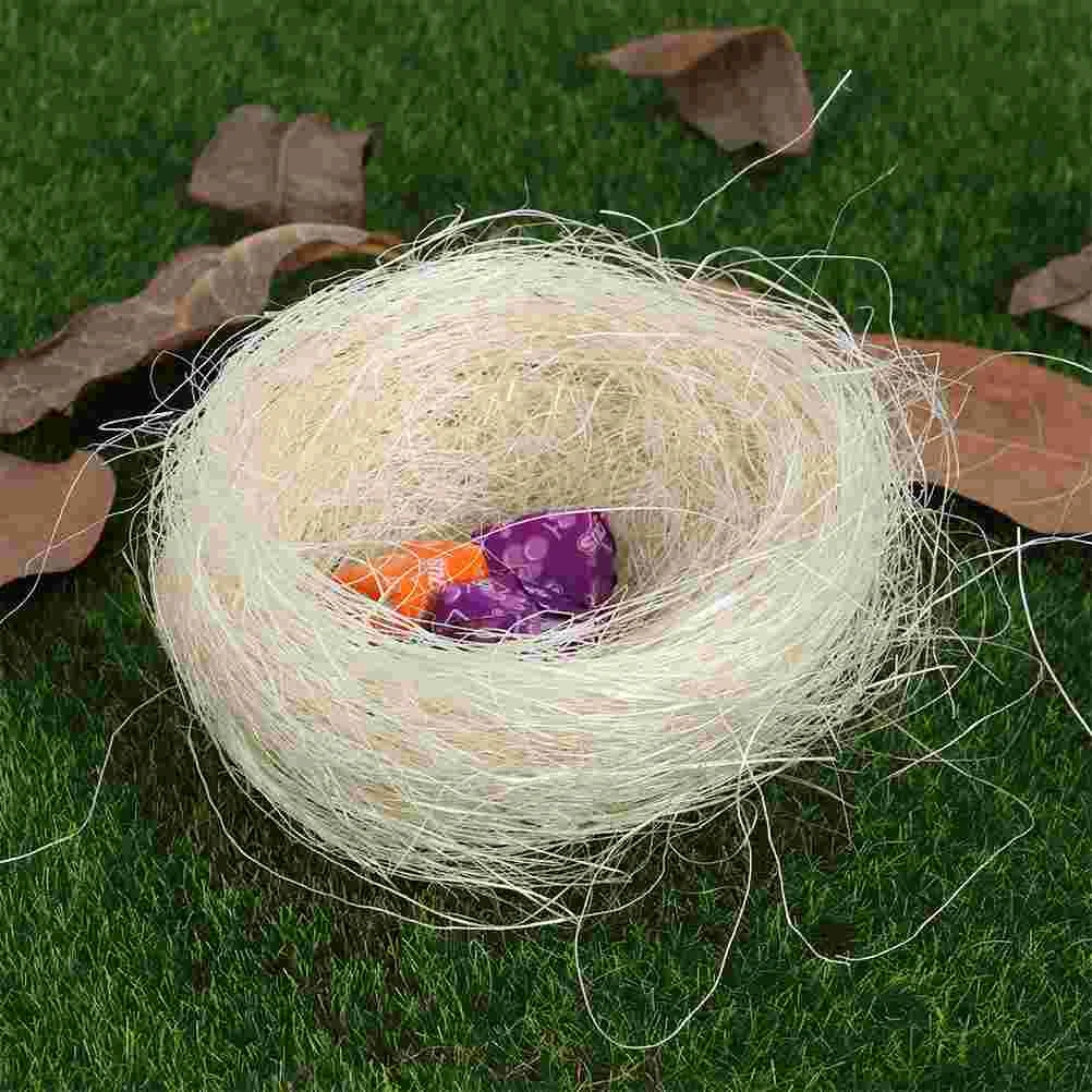

Chicken Nest Ornament Artificial Decor Coop Model Home Themed Party Decorations