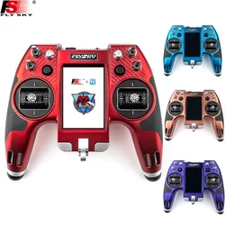 Flysky EL18 2.4G AFHDS3 EdgeTX trasmettitore Radio 3.5 pollici Touch Screen CNC Hall Gimabl TMR ricevitore per RC Airplane FPV Drone