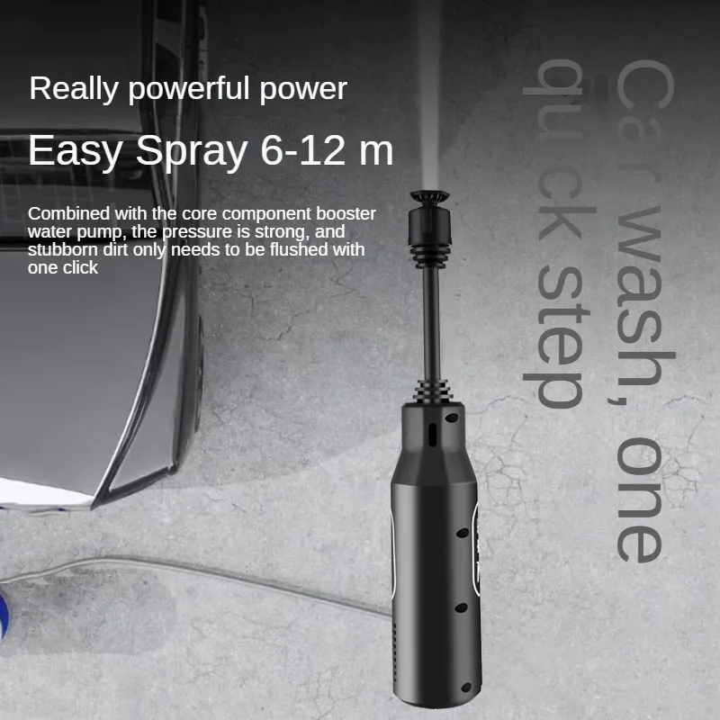 30000mAh Car Water Gun Electric Cordless High Pressure Cleaner Portable Rechargeable Pressure Washer Car Cleaning Accessorie