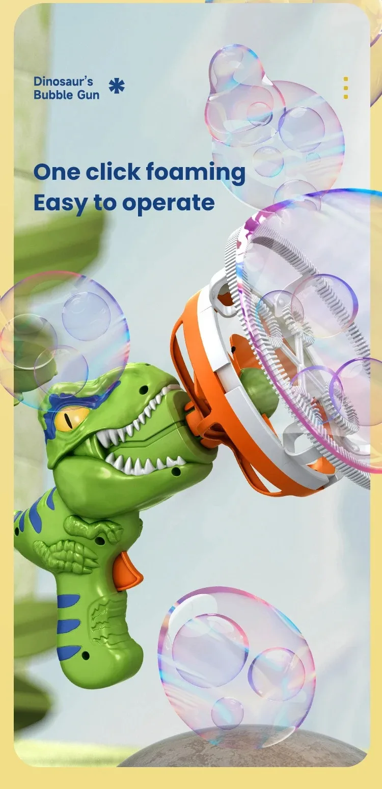 Bubble toy details