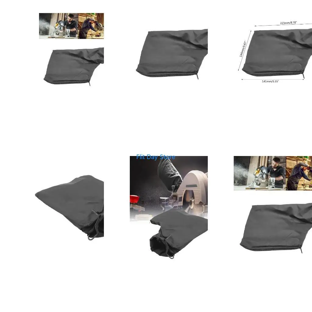 F92C Debris Dust Collector Bag for 255 Mitre Reduce Airbornes Efficiency