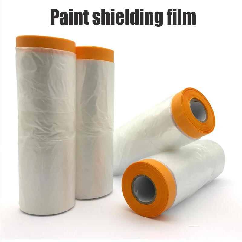 Paint Shielding Film Protective Film Of Automobile Cosmetic Spray Paint Protective Film For Floor And Wall Of House Decoration