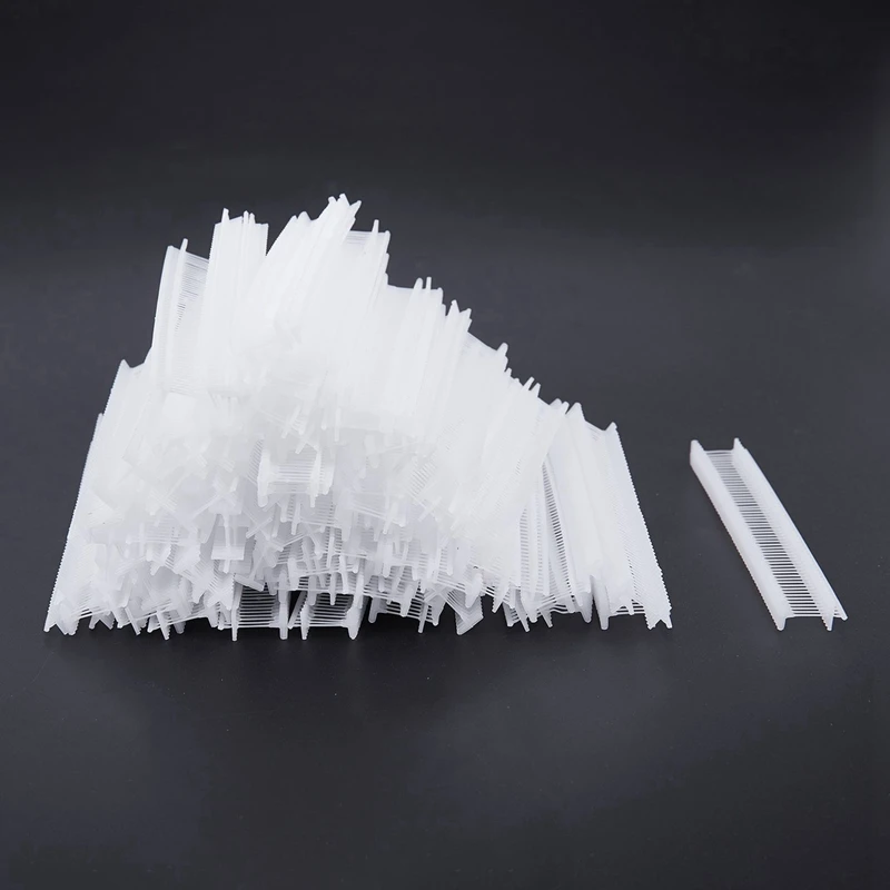 ABFT-Plastic Tag Pins Barbs Fastener 10Mm 20000 Pcs For Tagging Gun