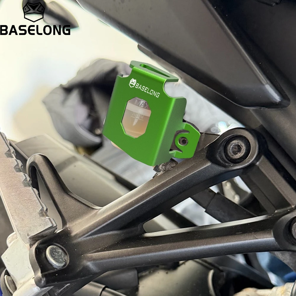 

For Kawasaki ZX4R ZX4RR ZX14R ZX25R ZX 4R 4RR 14R 25R 25RR NINJA Rear Brake Fluid Reservoir Guard Cover Protector Oil Cup Guard
