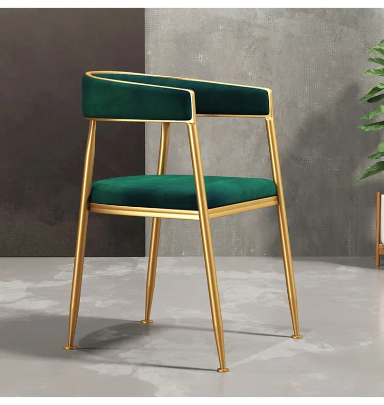 

Stools, back chairs, Nordic home desks, chairs, wrought iron dining chairs, light luxury