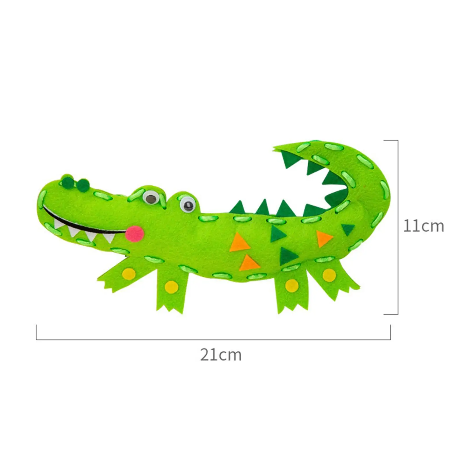 4 peças kit de costura diy crianças artesanato de costura aprender a costurar feito à mão melhorar