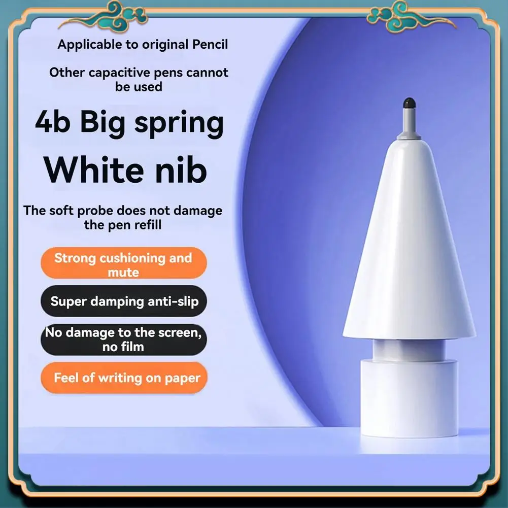 (ใหม่)-สําหรับปลายดินสออัพเกรดปลายปลอดภัยและป้องกันรอยขีดข่วนการควบคุมที่แม่นยําปลายเปลี่ยนที่มีความไวสูง