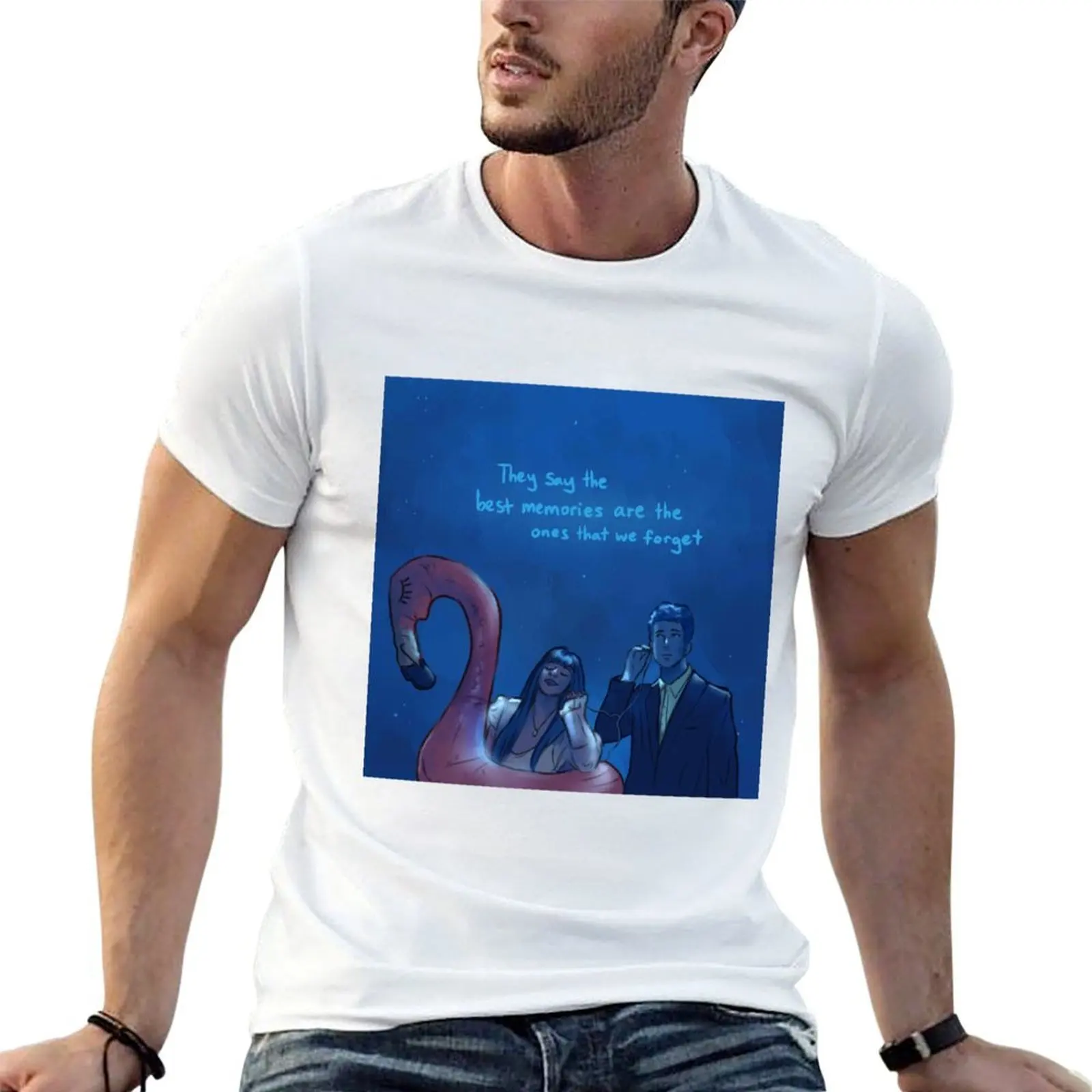 The Wombats- Turn- Music Video Fan Art T-Shirt g man t shirts for men t shirt man casual t shirts for man pack cotton T-shirt