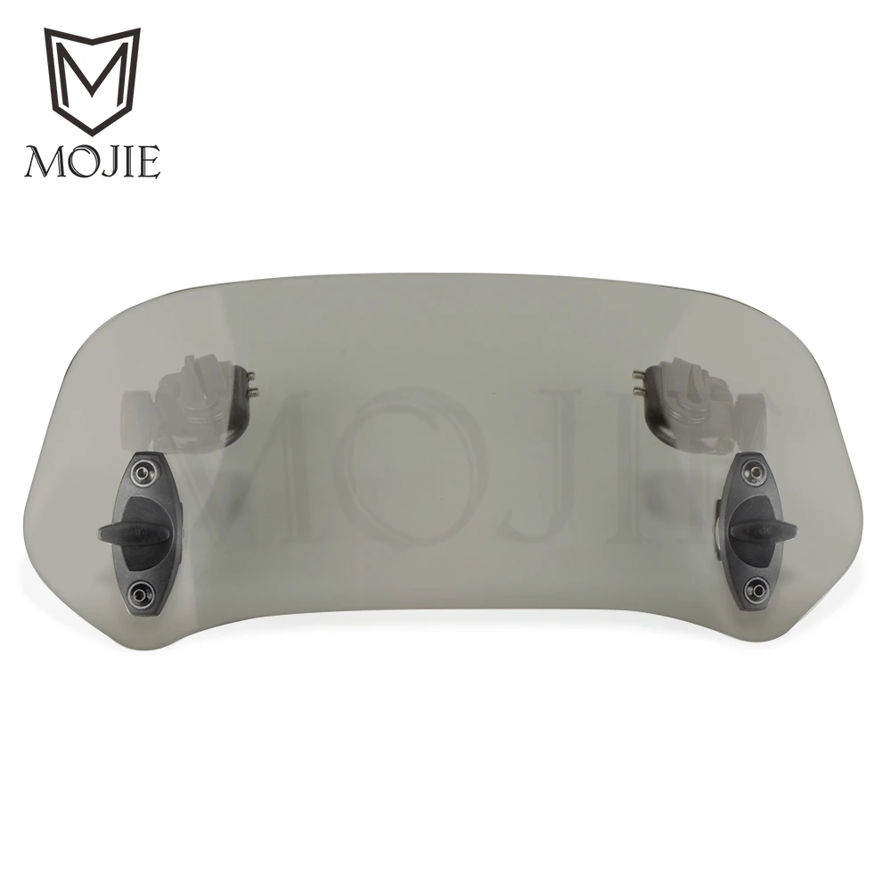 Motorcycle Windshield Extension Spoiler Windscreen Air Deflector For Kawasaki GTR KLE KLV 250 400 500 1400 1000 J300 LAKOTA 300