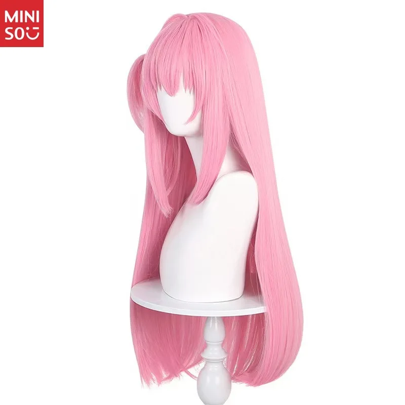 Hitori Gotou (Bocchi Hitori) Cos Perruque - Nouvel Anime Bocchi le Rocher! Perruque de cosplay rose cheveux longs