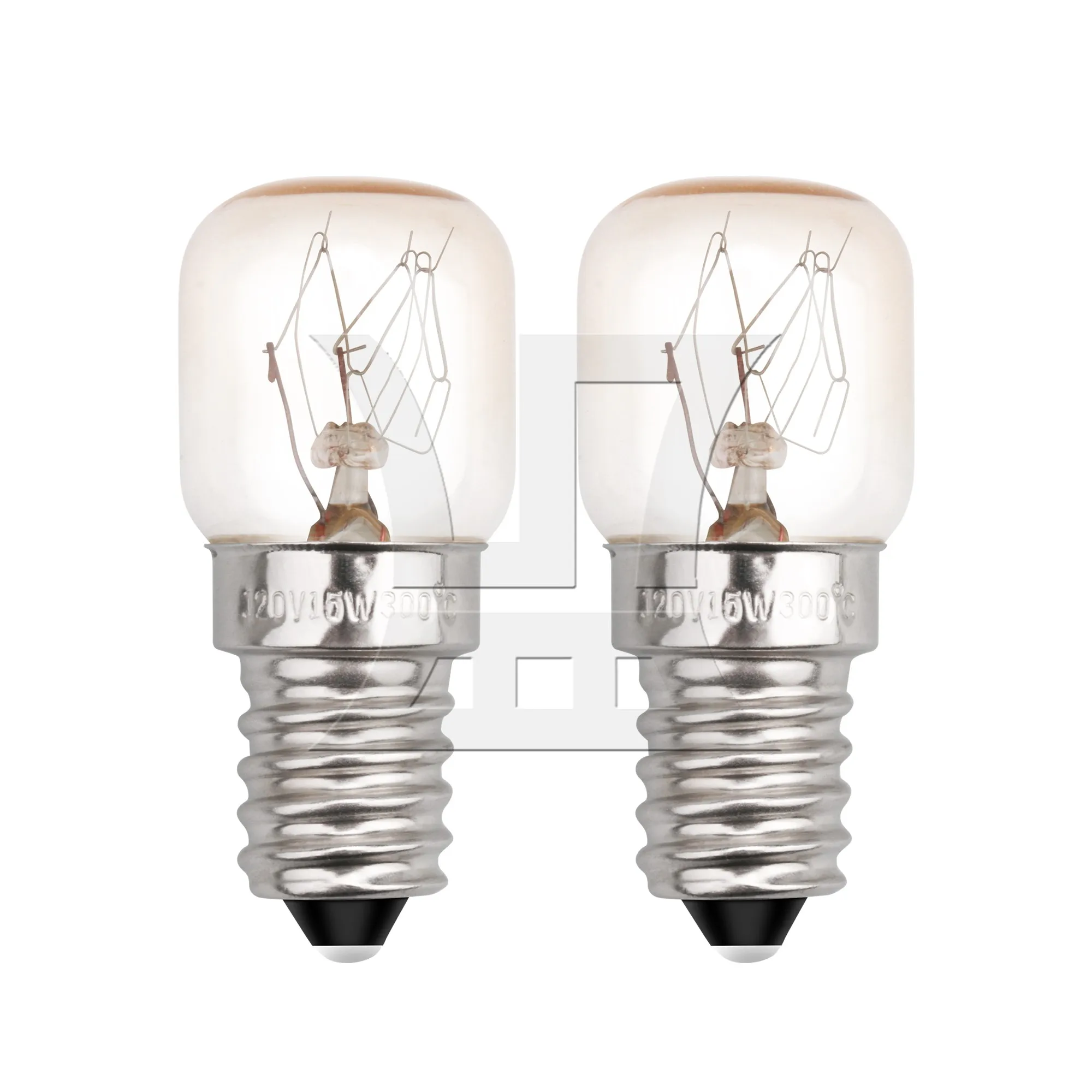 

BQLZR 2PCS 120V 15W Light Bulbs for Microwave Oven 4173175 Metal & Glass Part