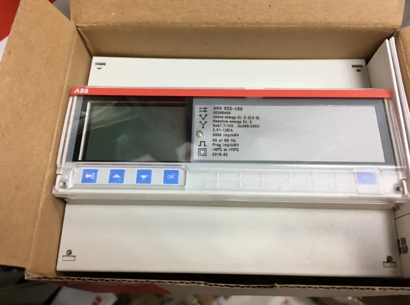 New Original ABB Rail Type Energy Meter Watt-hour Meter A44 352-100/A44 552-100