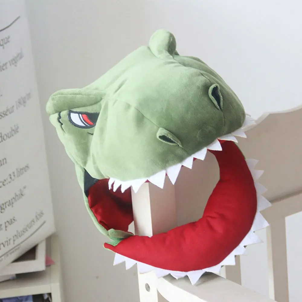

Creative Funny Headgear Children Men Women Hat Dinosaur Head Hat Pros Hat Cosplay Cap