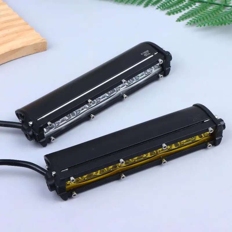 7 Inch LED Light Bar Single Row Work Spotlights Car Off Road Moto Work Lamp Row Spot Mini Truck Automobile 12V 24V