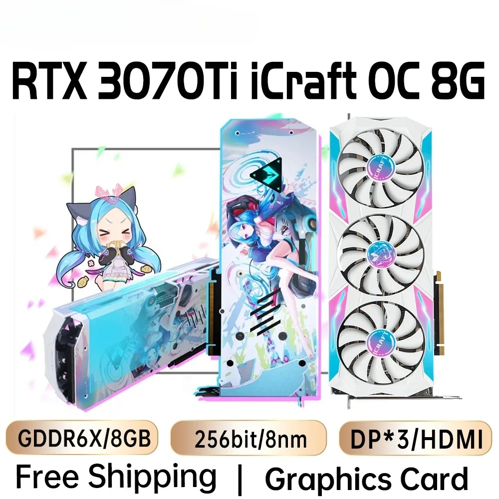 بطاقات الرسومات MAXSUN RTX 4070 4060TI 4060 3060 3060TI 3050 3070 GPU NVIDIA بطاقة فيديو الألعاب مكونات الكمبيوتر المكتبي #5