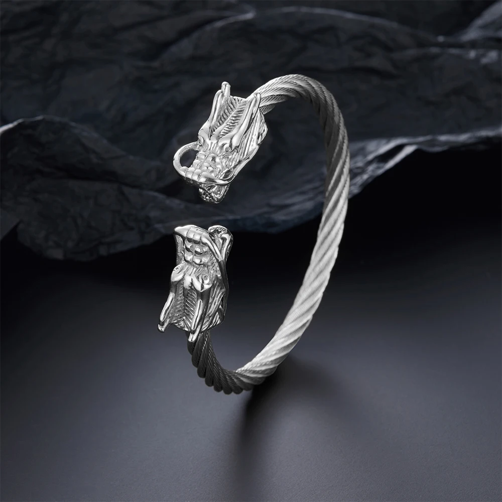316L Fashion Twist Faucet Stainless Steel Popular Bracelet Women Simple Men Charming Wife Mom Gift Jewelry Wholesale