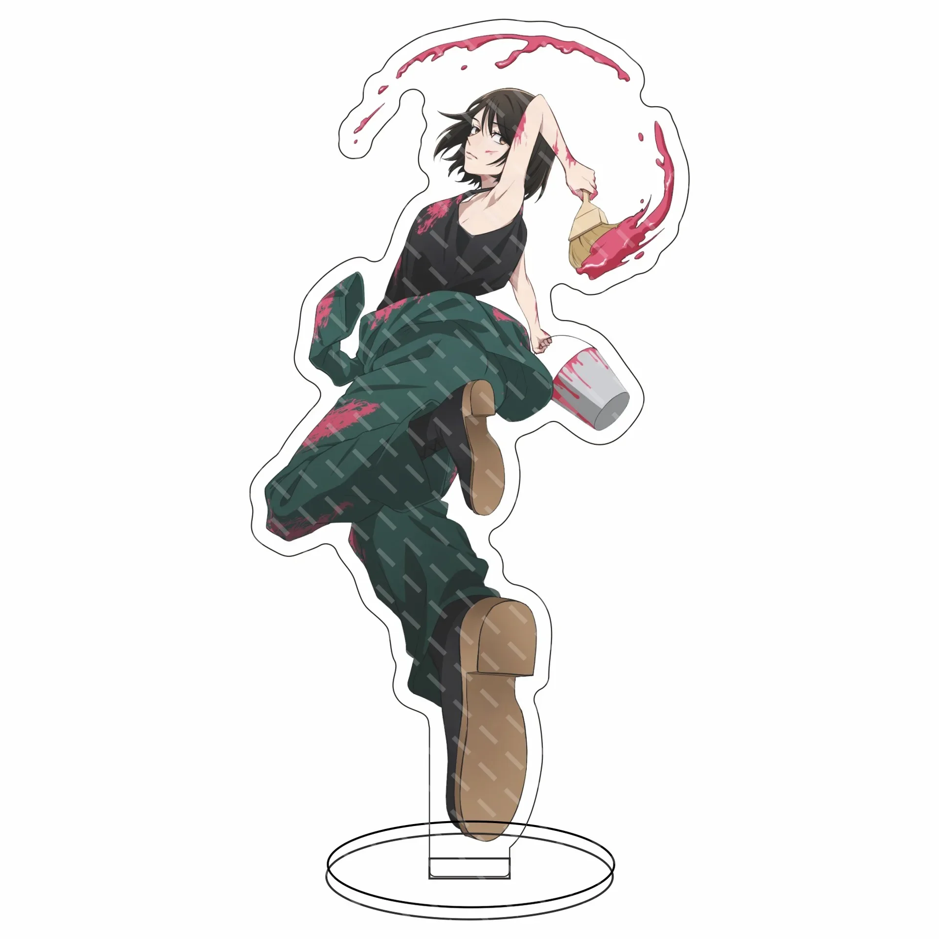 16cm Anime Jujutsu Kaisen Stand Acrylic Figure Satoru Gojo Yoji Itadori Acrylic Model Desk Decor Collection Anime Gifts