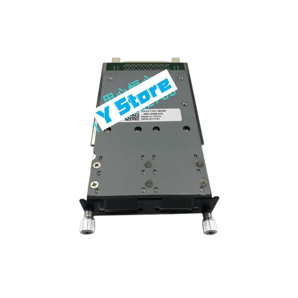 Y Store New For Dell 6224 6248 Dual Port 10G Stack Module Stack Card 0YY741 YY741 CN-0YY741 Fast Ship