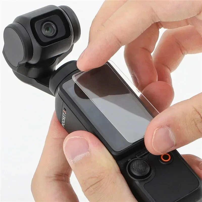 Lens Flim + HD Screen Films for DJI OSMO POCKET 3 Anti-scratch 9H Tempered Glass Films Handheld Gimbal Camera Accessories