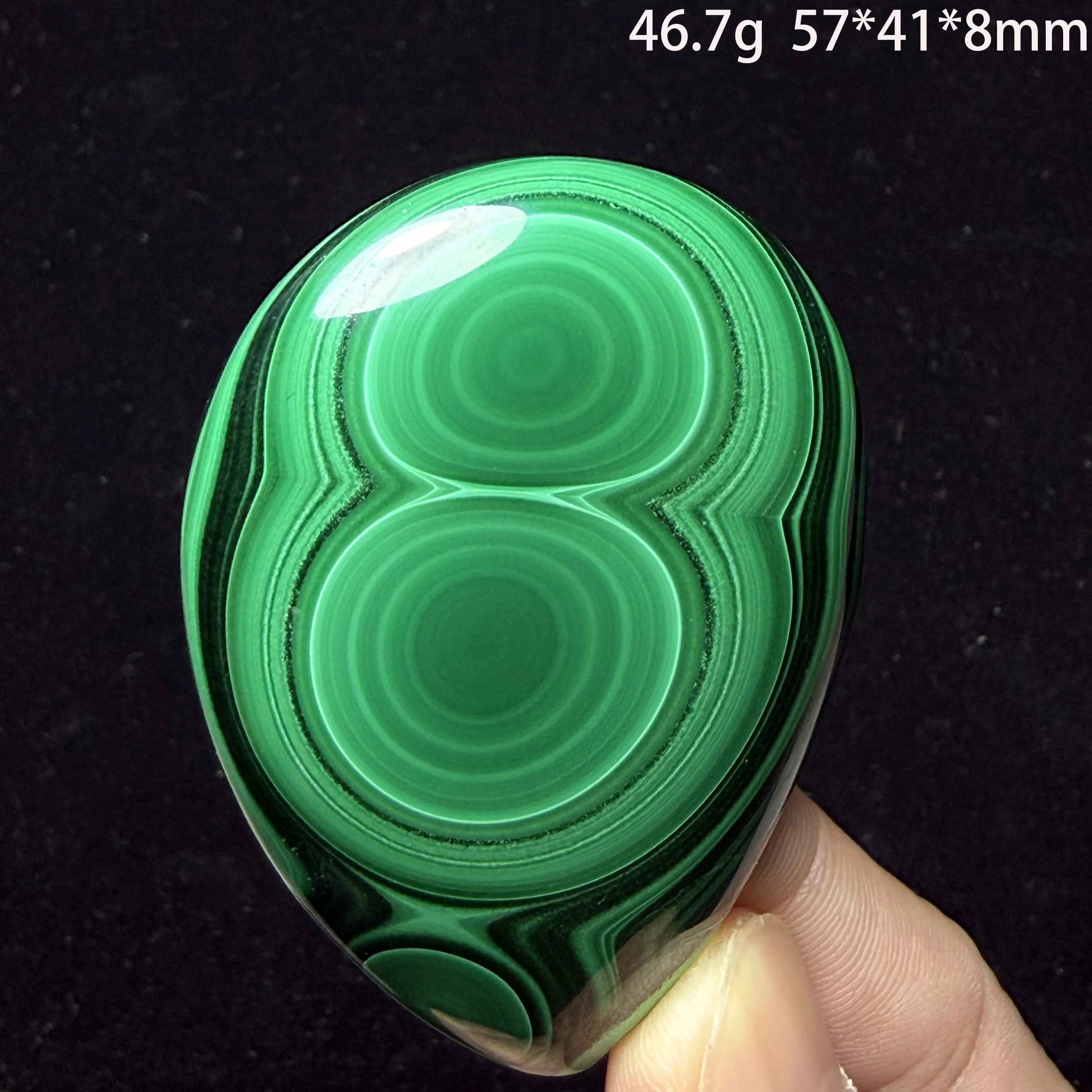 Natural Green Malachite Water droplet Polished Quartz Crystal Stone Mineral Specimen Healing Home Decor Gift A1-1-11