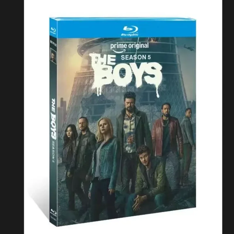 

Blu-ray BD Disc High Definition American Drama Black Robe Picket Season 5 2026 2 Discs with Chinese Subtitles