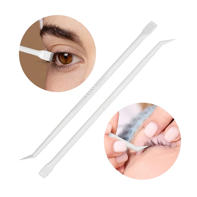 10Pcs 4in1 Multifunction Perm Eyelash Wand Reuseable Plastic Eyelash Lifting Stick Applicator Comb Makeup Tool Eyelash Extension