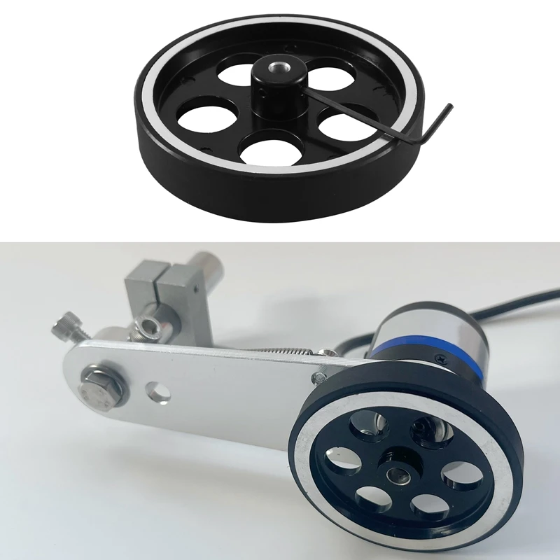 New Industrial Aluminum Rubber Measuring Encoder Meter Wheel For Industrial Encoder Encoder