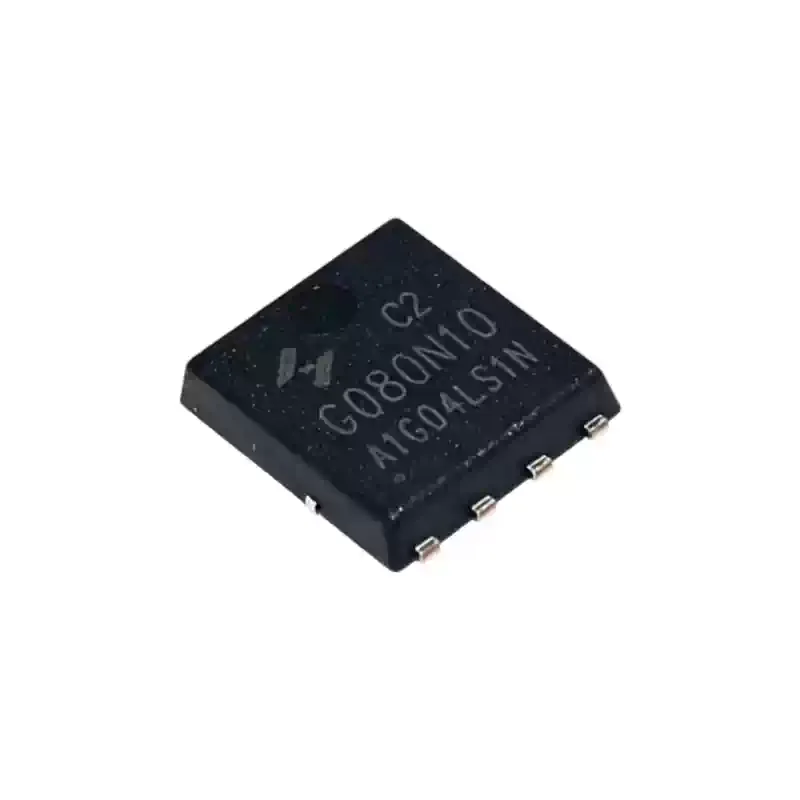 (10 pcs) HYG080N10LS1C2 PPAK5*6 (Marking G080N10) - N-Channel MOSFET 100V 65A 6.9mΩ