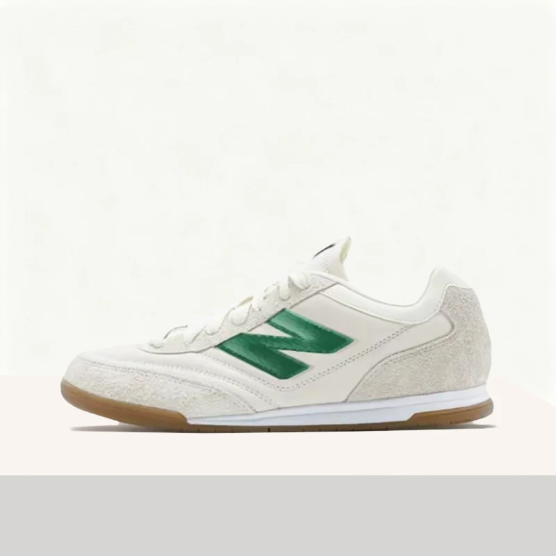 New Balance NBRC42 Unisex White Split-Leather Casual Shoes – Non-Slip Durable Sole & Comfortable Everyday Fit URC42HG
