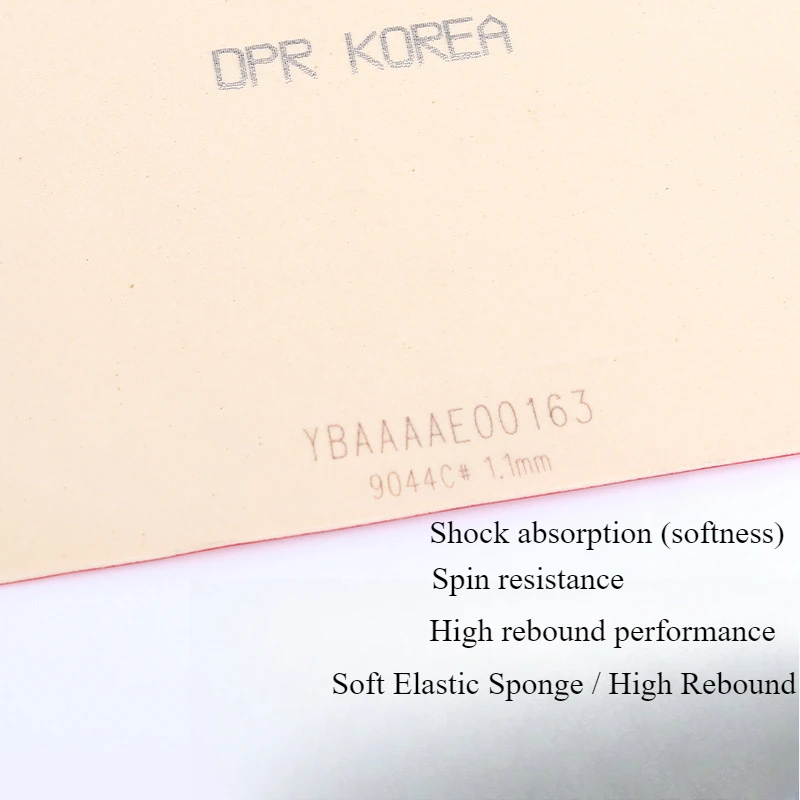 KimSongI YINHE Superkim Table Tennis Rubber OX & 1.1MM Long Pimples Versatile Exclusive For North Korean Table Tennis Team - Image 6