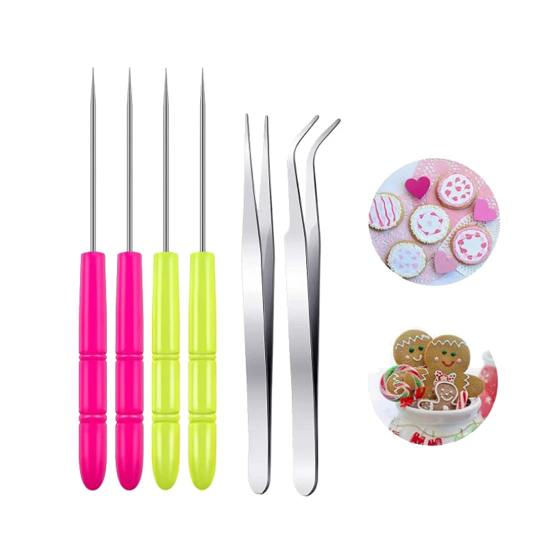 24 Pcs Cookie Decorating Tool Set Fondant Cake Decorating Tool Set Fondant Modeling Tool for Cookie Cake