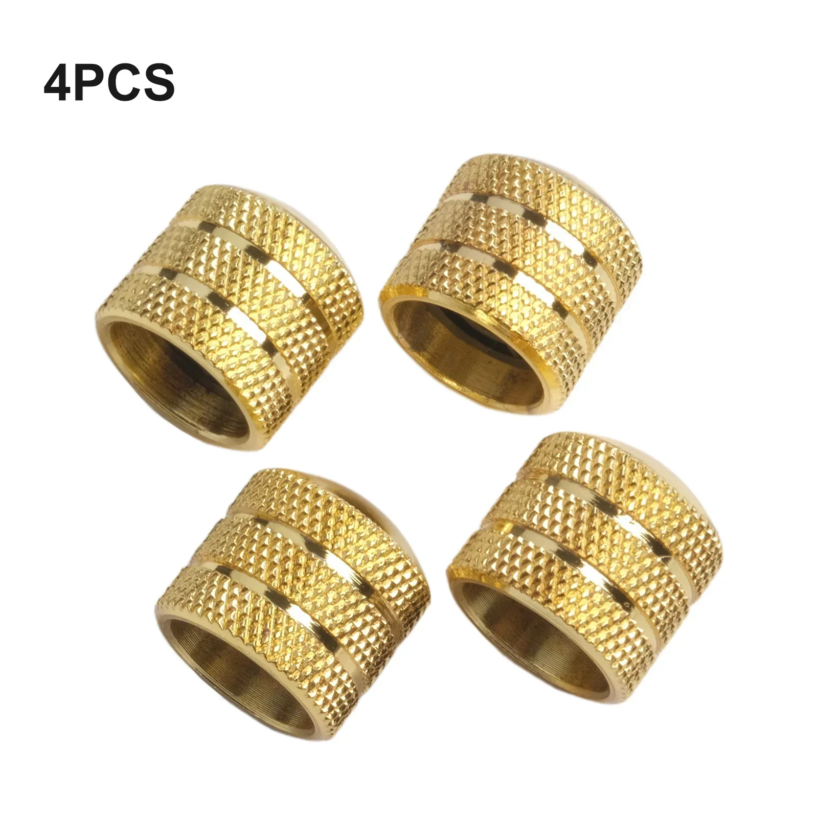 Plated Guitar Knobs Guitar Bass Control Knobs Plated Finish Dome Shape Easy To Install High-quality Metal Precise Control