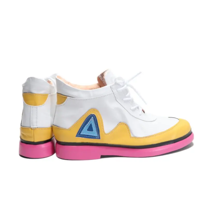 Anime VALORANT Mateo Armendáriz De la Fuente‌ Cosplay Shoes White Short PU Leather Boots For Halloween Carnival