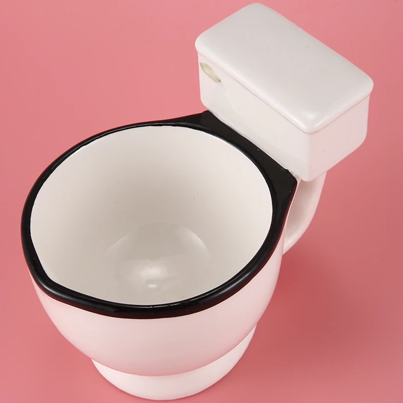 Novelty Toilet Ceramic Mug With Handle 300Ml Coffee Tea Milk Ice Cream Cup Funny For Gifts