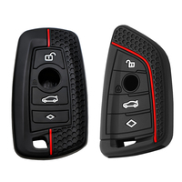 Silicone Car Remote Key Case Cover Shell Fob Holder for BMW X1 X3 X4 X5 X6 Series 1 2 3 5 7 G20 G02 G05 G31 G23 F34 F15 F40 IX3