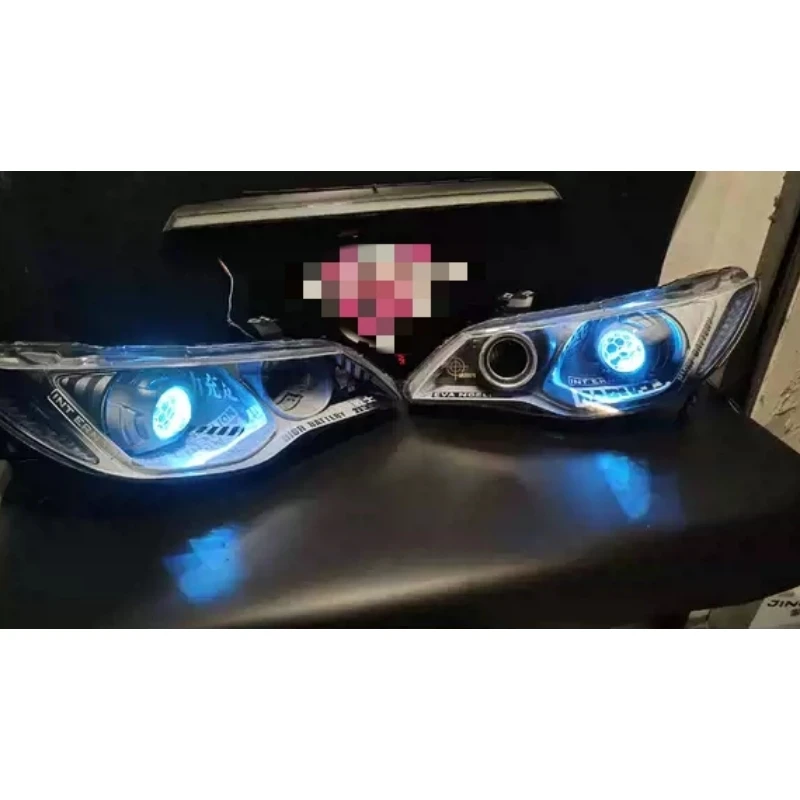 Car For Honda Civic 8th Ciimo FD2 Headlights Assembly modified Styling Lens laser Daytime Running light Car Accessories