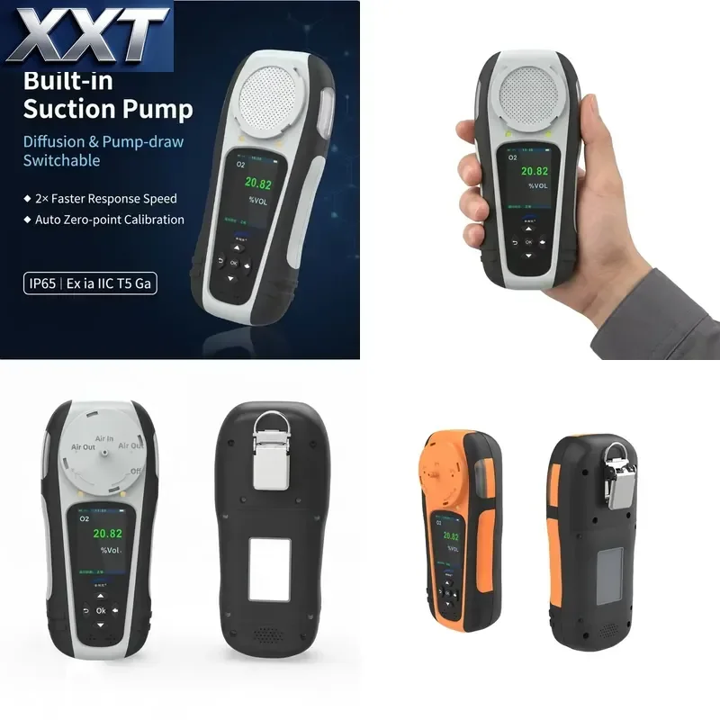 XXT 5 1 O2 CO H2S SO2 Combustible Portable Safety IP65 Explosion-Proof Pump Suction IoT Cloud Alert