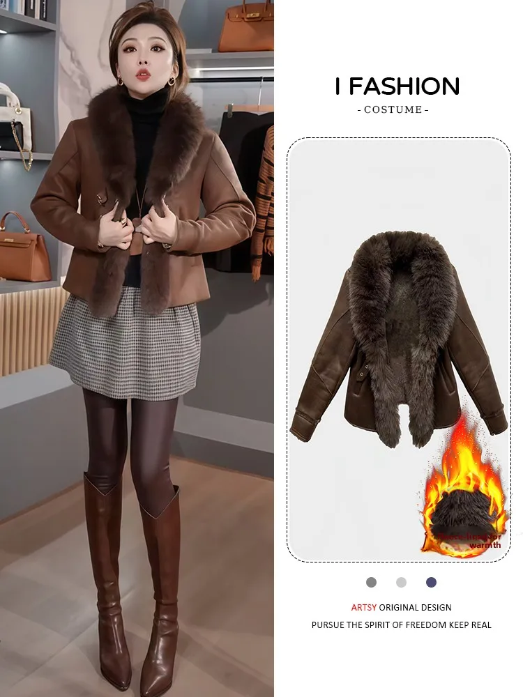 

Теплая верхняя одежда на подкладке Thiened ort для женщин, сли, осенне-зимний сезон, повседневный свободный крой, длинный топ све