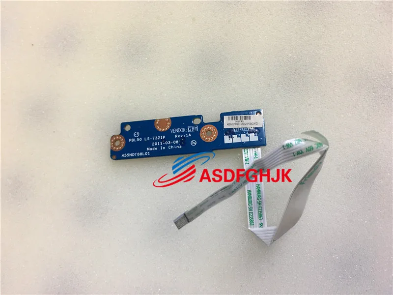 

for Asus K43T X43B K43U K43B K43Y Power Button Media LED Board w/ Cable LS-7321P Tested Fast Shipping