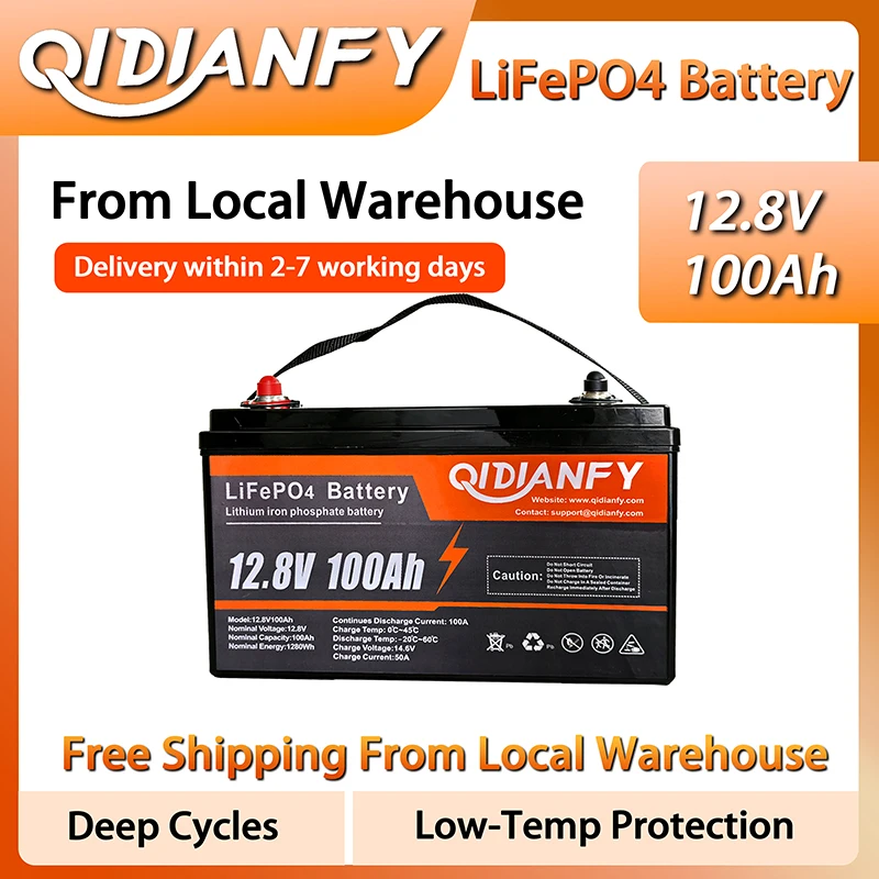 Qidianfy 12V 100Ah …