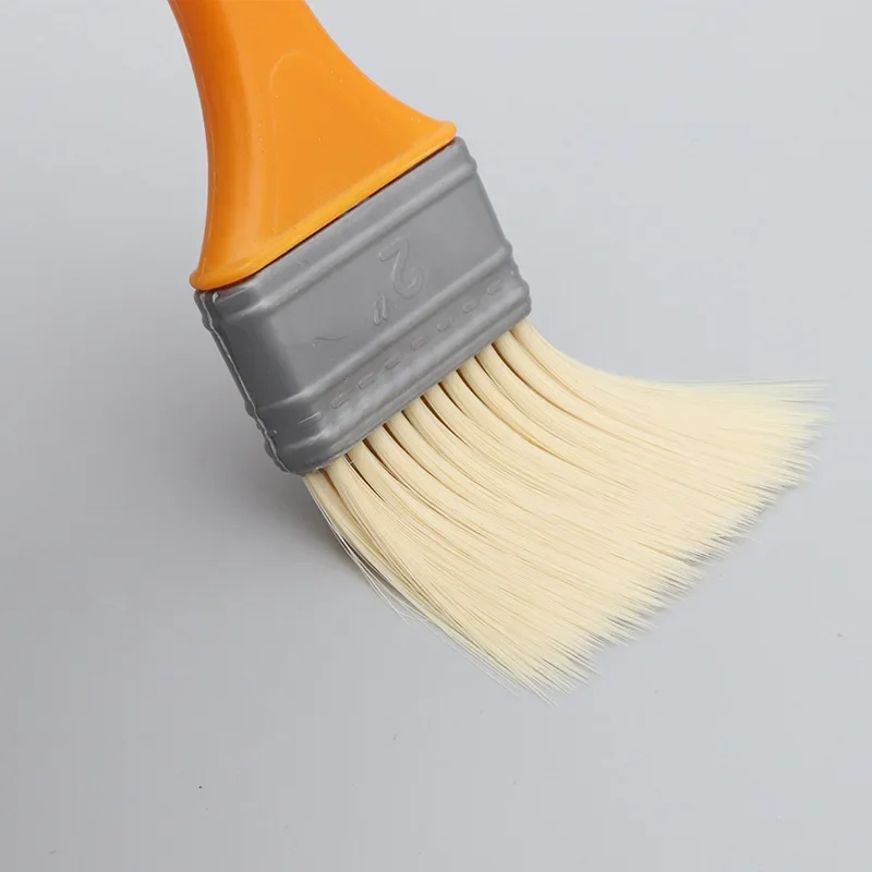 Plastic Handle Paint Brushes 1/2/4/5 Inch for Wall and Furniture Paint Tool Set Painting Brushes Artist Paint Brushes