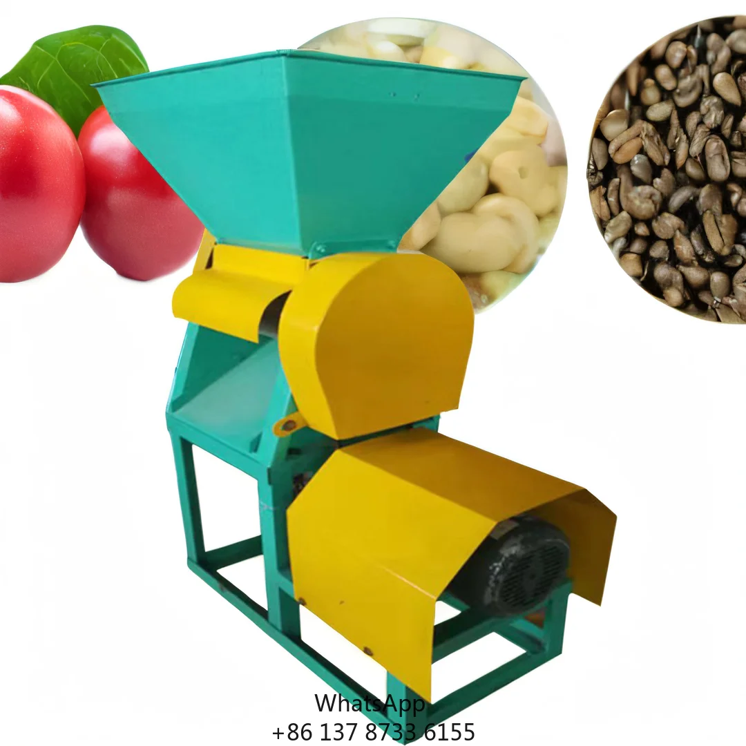 2026 CZJHigh Efficiency Coffee Cherry Huller Coffee Pulping Huller Peeler Machine Coffee Bean Peeling Machine