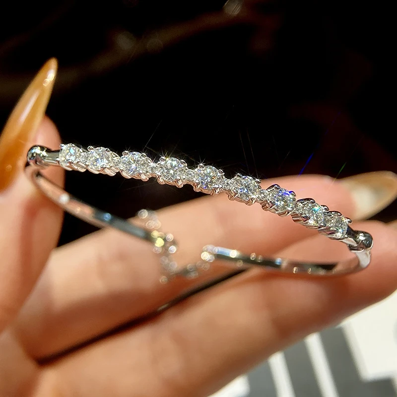 

Женский браслет из серебра 925 пробы, с бриллиантами