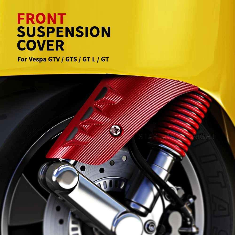 

Front Suspension Cover Fork Shock Absorber Guard Wheel Rocker Protector For Vespa GTV GTS 300 250 125 150 GT L GT 200 60