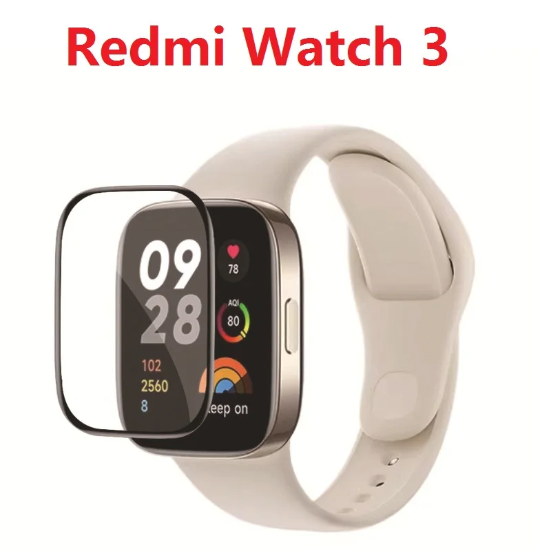 5 قطعة ثلاثية الأبعاد منحني لينة حامي الشاشة ل شاومي Redmi ساعة 3 ساعة ذكية غطاء كامل فيلم واقية ل Redmi ساعة 2 لايت