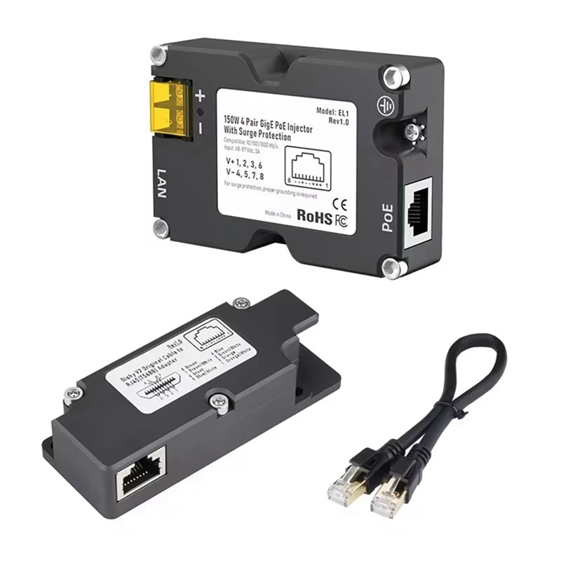 

T04C-CB1 Antenna Adapter For Starlink V2 DISHY Cable Adapter To RJ45 For Starlink 12V 24V Conversion Cable And Connection